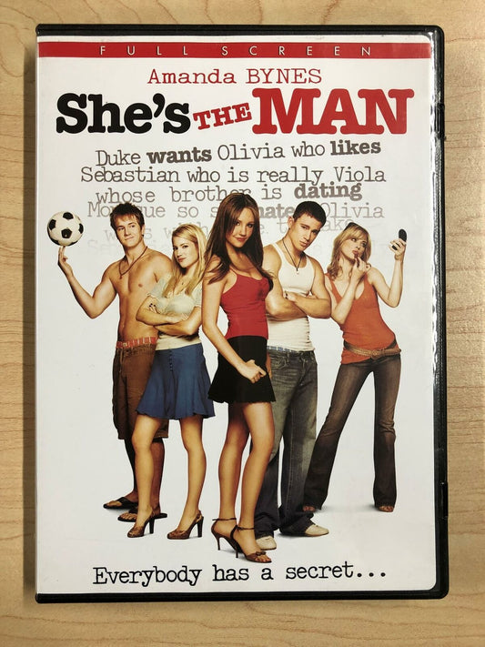 Shes the Man (DVD, 2006, Full Frame) - K0218