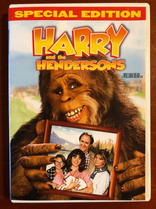 Harry and the Hendersons (DVD, Special Edition, 1987) - L01