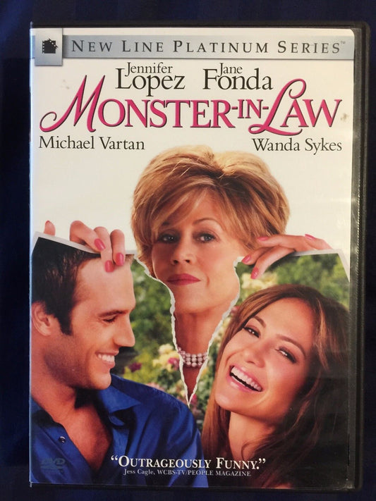 Monster-In-Law (DVD, 2005, New Line Platinum Series) - J1105