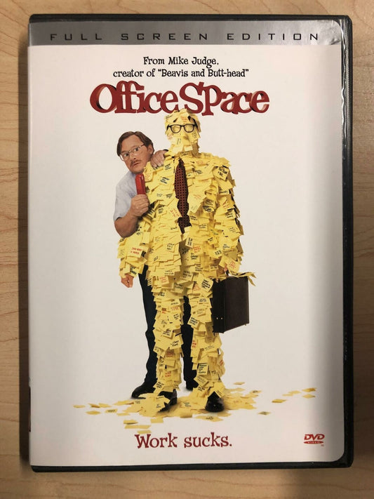 Office Space (DVD, Full Screen, 1999) -  J1231