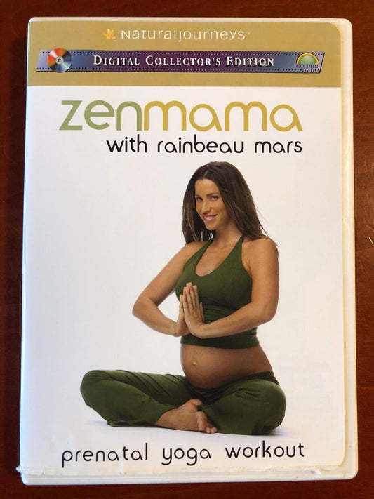Zen Mama with Rainbeau Mars - Prenatal Yoga Workout (DVD, 2003, exercise - J0205