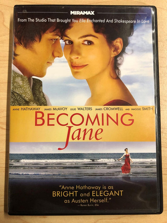 Becoming Jane (DVD, 2007) - J0129