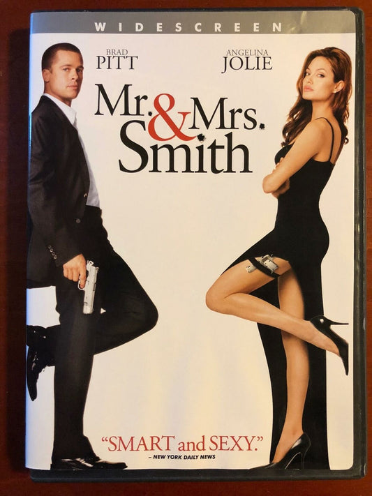 Mr. and Mrs. Smith (DVD, 2005, Widescreen) - G0726