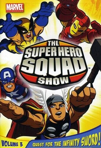 The Superhero Squad Show - Quest for the Infinity Sword Vol 3 (DVD, 7 ep - I1225